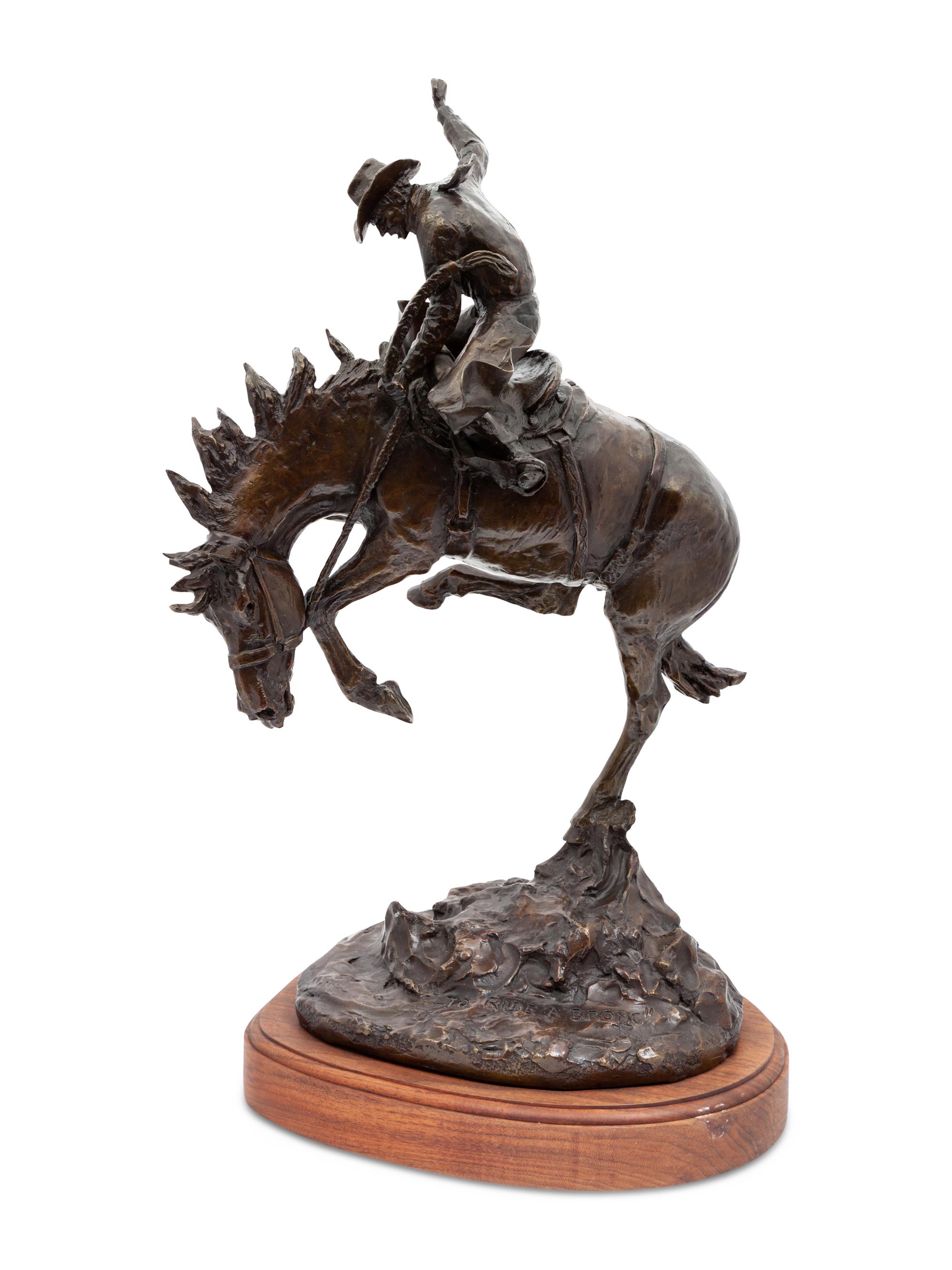 To Ride a Bronc , edition 32/100