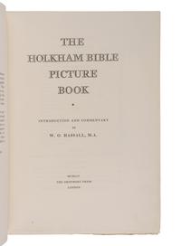 [DROPMORE PRESS]. HASSALL, William Owen (1912-1994). Holkham Bible Picture Book. London: The Dropmore Press 1954.