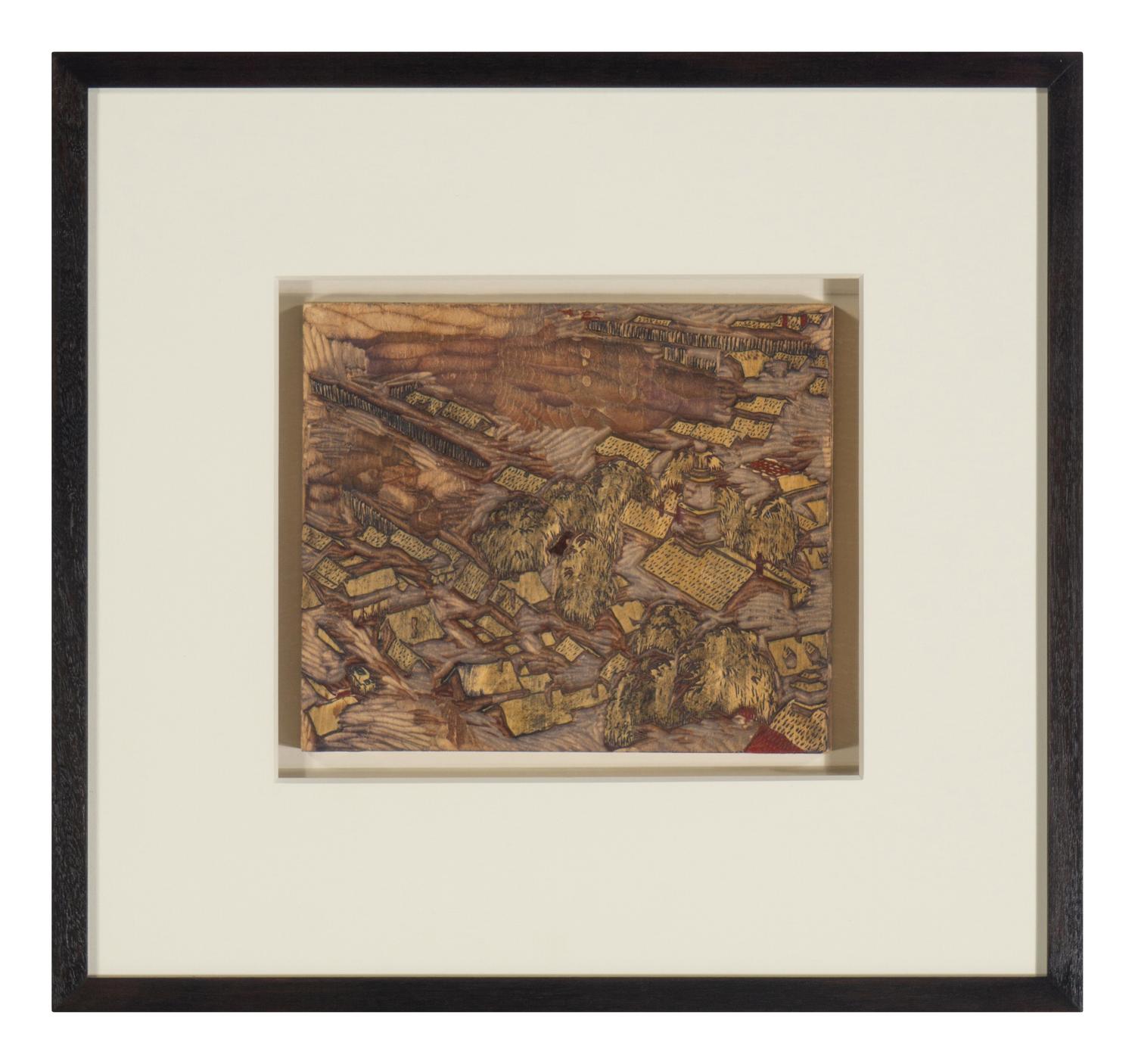 Provincetown , 1917 (with original wood block)