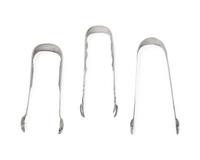 A Group of Three Federal and Classical Silver Sugar Tongs