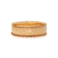 YELLOW GOLD BANGLE BRACELET