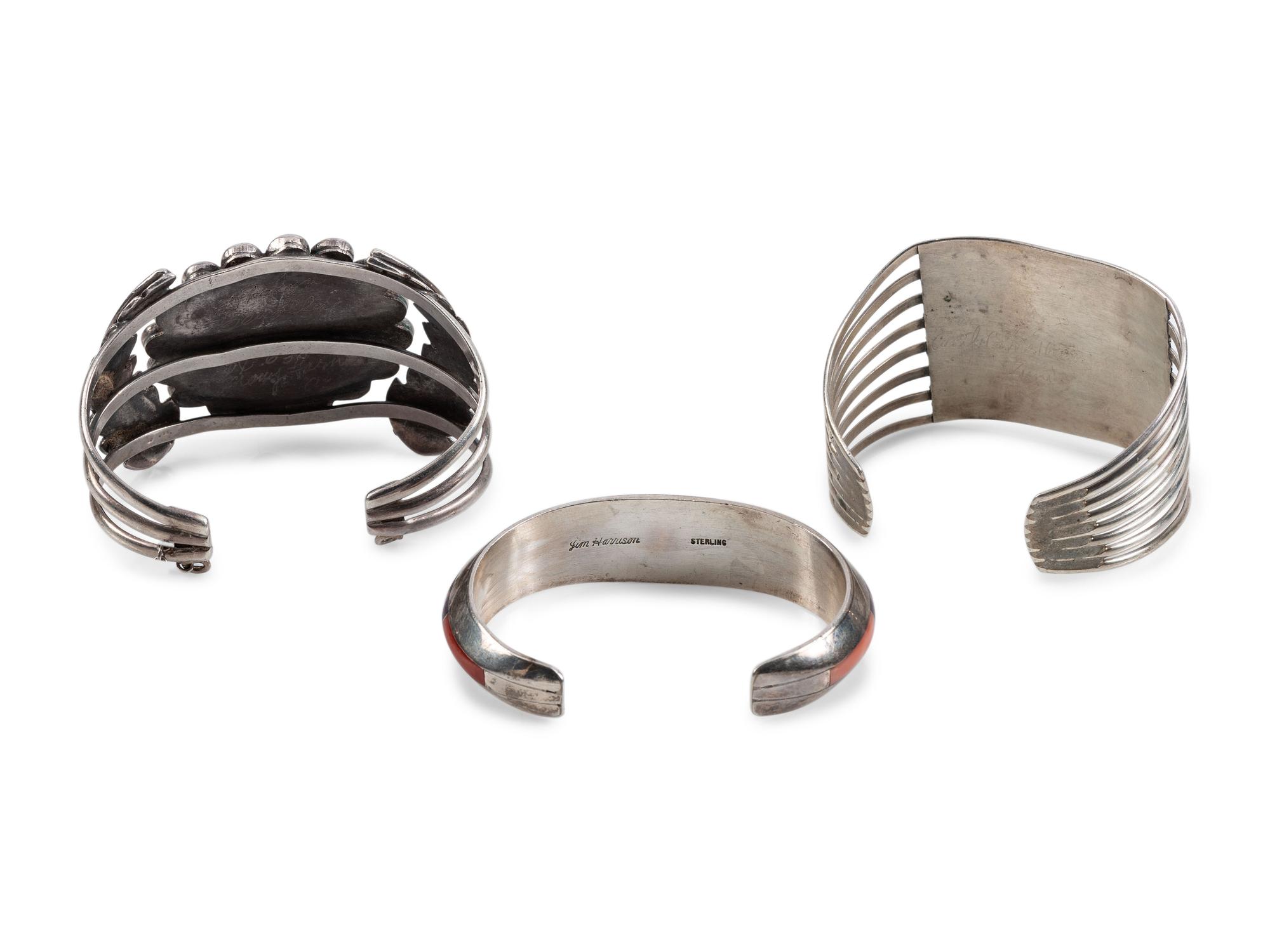 Navajo and Zuni Cuff Bracelets