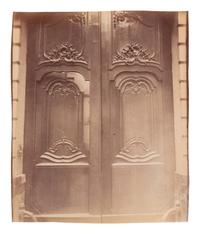 A group of three photographs ( Hôtel de la Comtess de Verrue, rue du Regard , 1899; Hôtel de Gouffier, rue de Varenne 56 , 1899-1900; Hôtel d'Argouges, rue Seguier 16 , 1900)