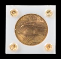A United States 1927 Saint Gaudens $20 Gold Coin