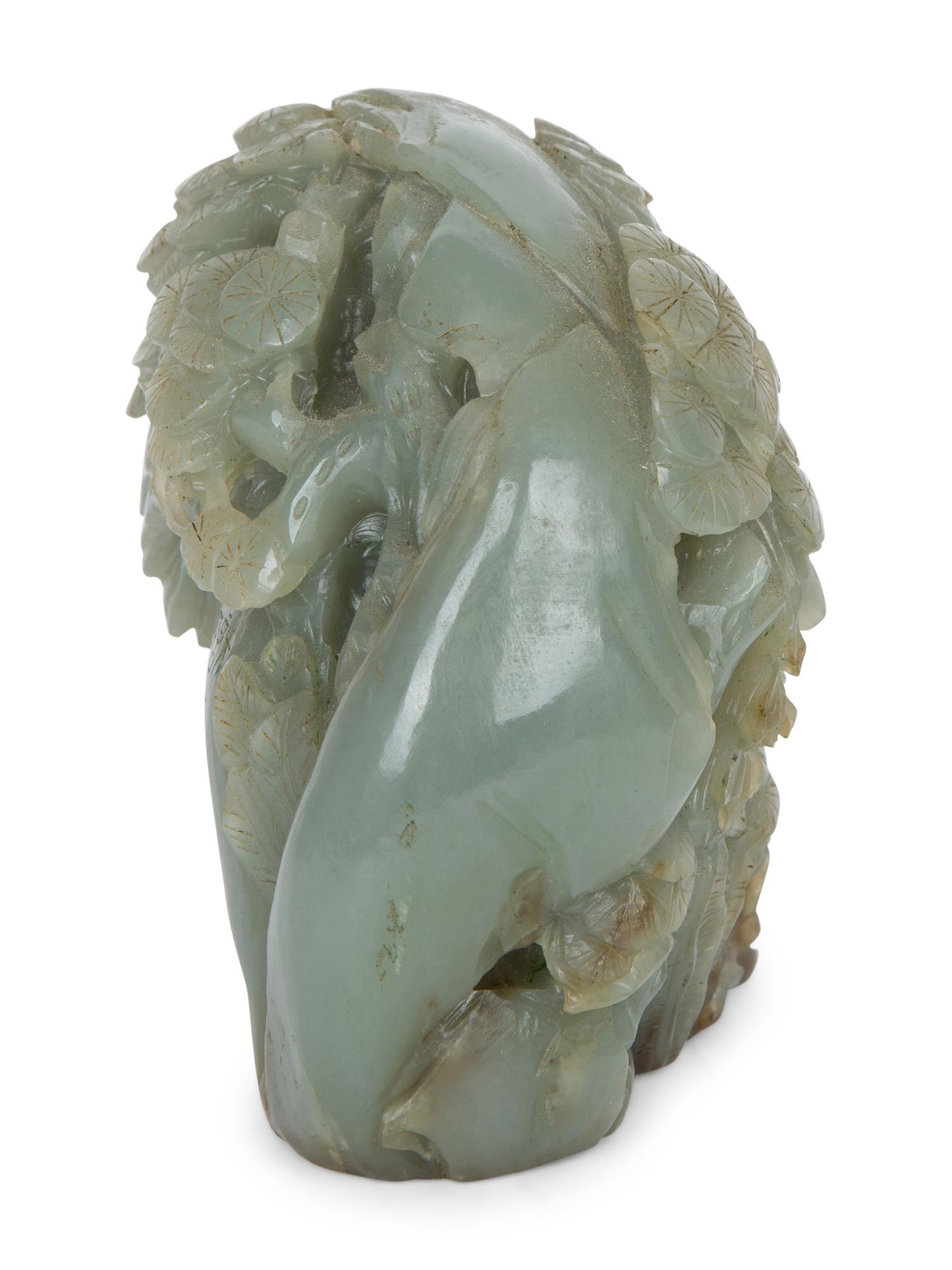 A Carved Hardstone Mountain — 19TH/20TH CENTURY