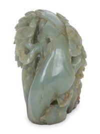 A Carved Hardstone Mountain — 19TH/20TH CENTURY