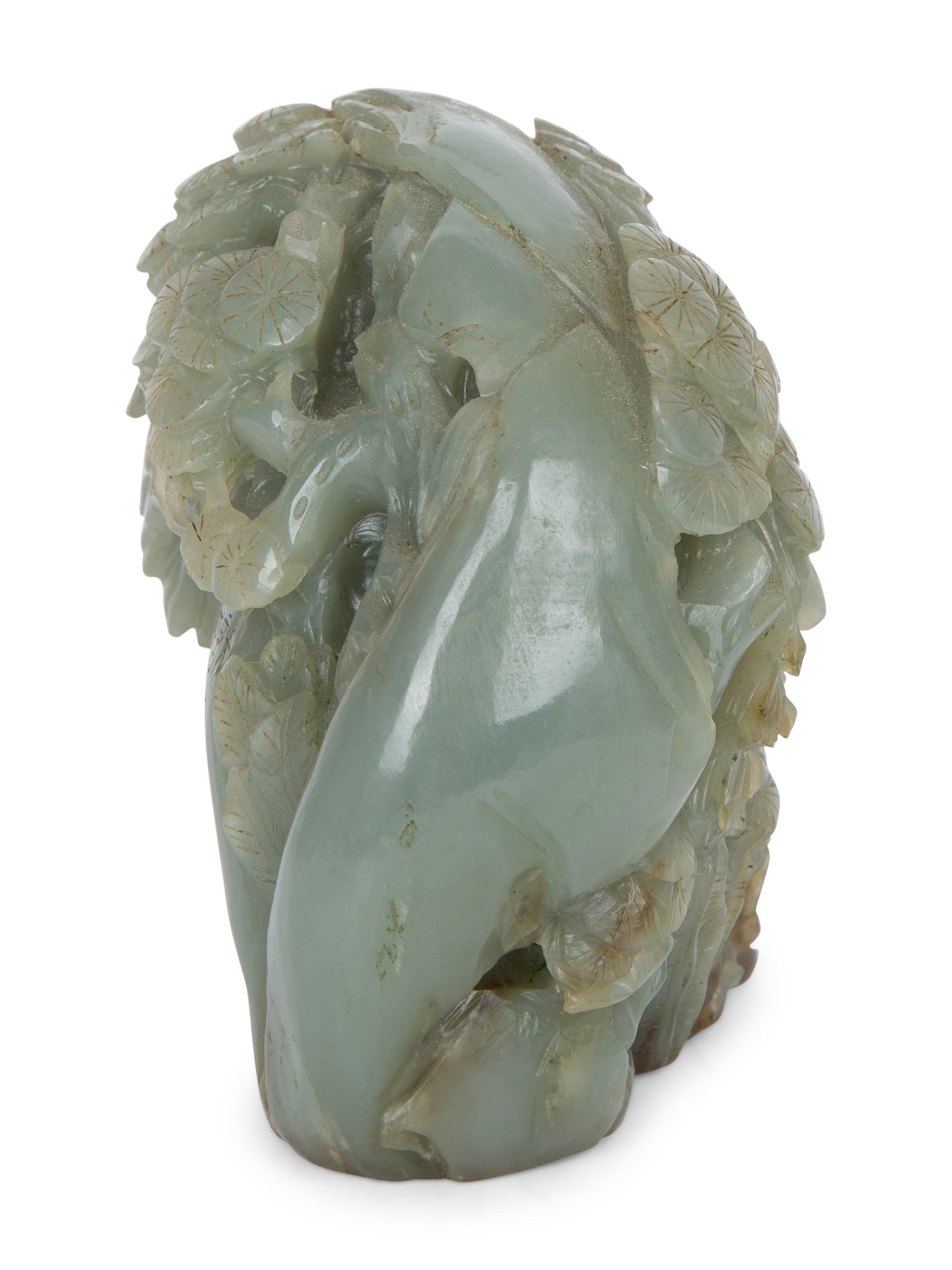 A Carved Hardstone Mountain — 19TH/20TH CENTURY