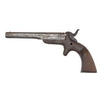 3 Antique Guns: Remington Rolling Block Rifle, Half-Stock Percussion Rifle, Allen & Wheelock Single Shot Pistol