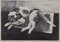 Walt Francis Kuhn, (American, 1877-1949) — Dog