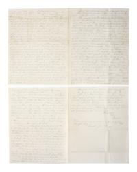 [CIVIL WAR]. A group of 2 letters written by "Daniel," Co. I, 26th Massachusetts Infantry Regiment, describing the April 1862 Battle of Forts Jackson and St. Philip.