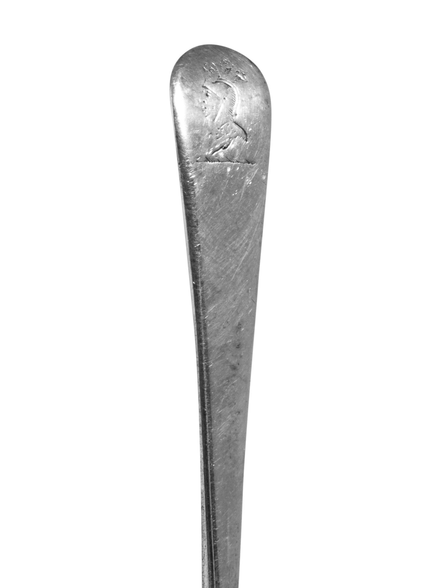 A Set of Six George III Silver Condiment Spoons