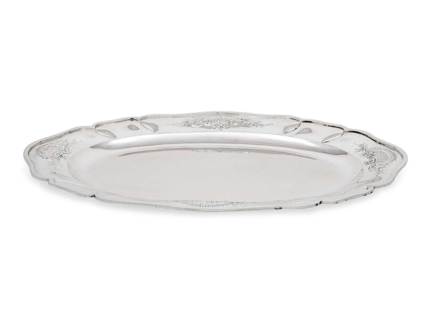 A German Silver Tray
