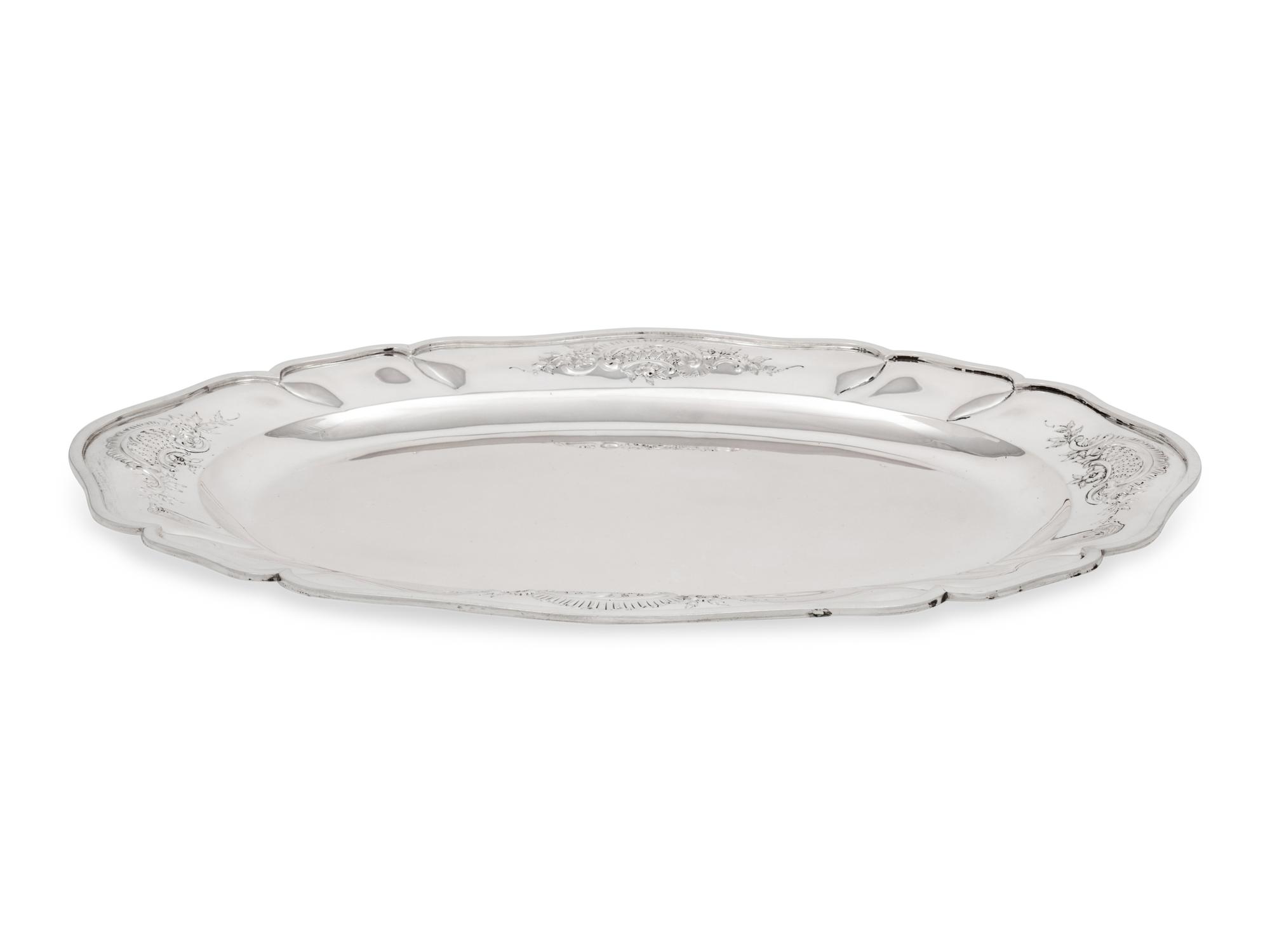 A German Silver Tray