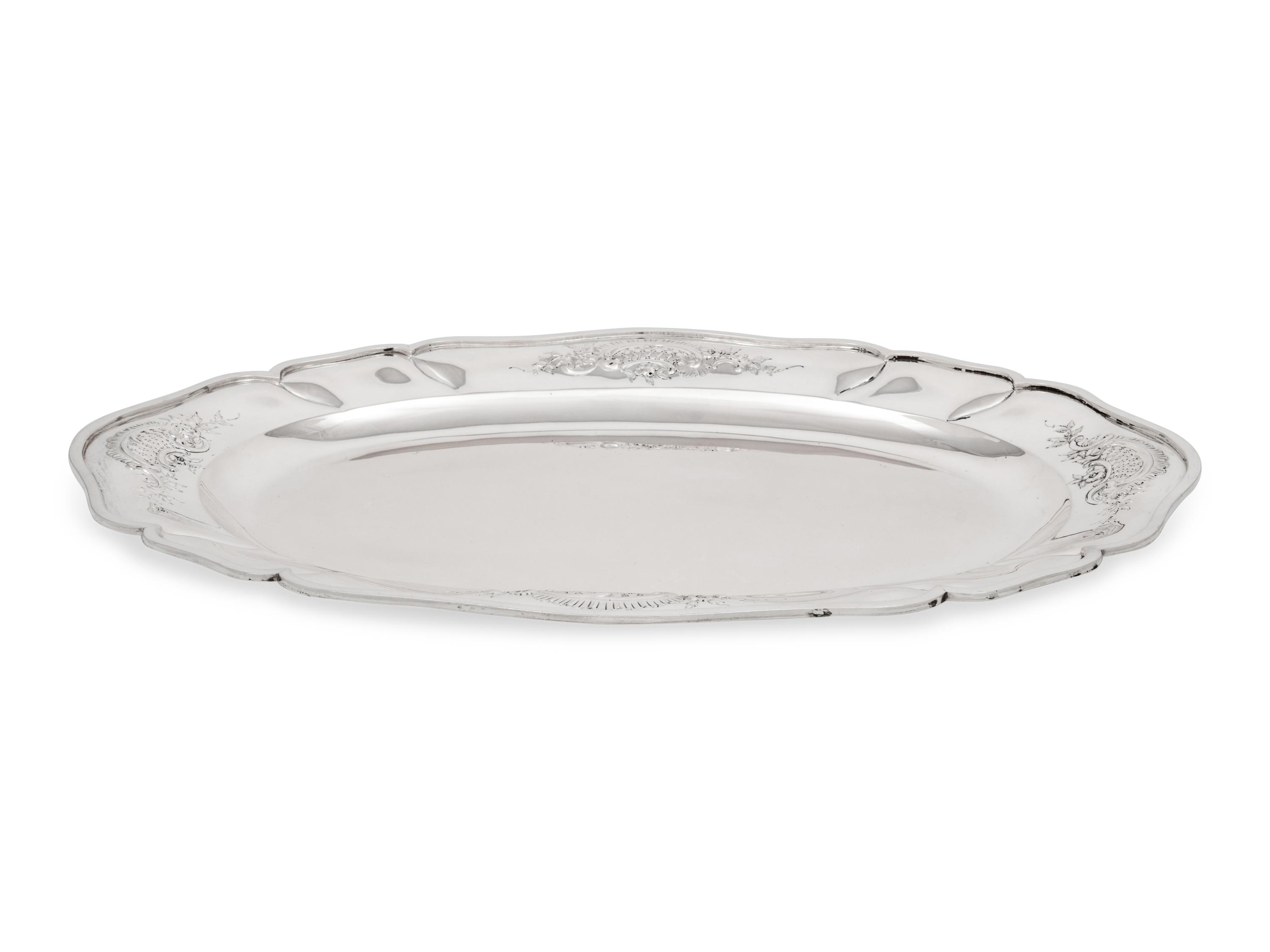 A German Silver Tray