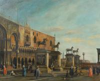 Capriccio View of the Piazzetta with the Horses of San Marco