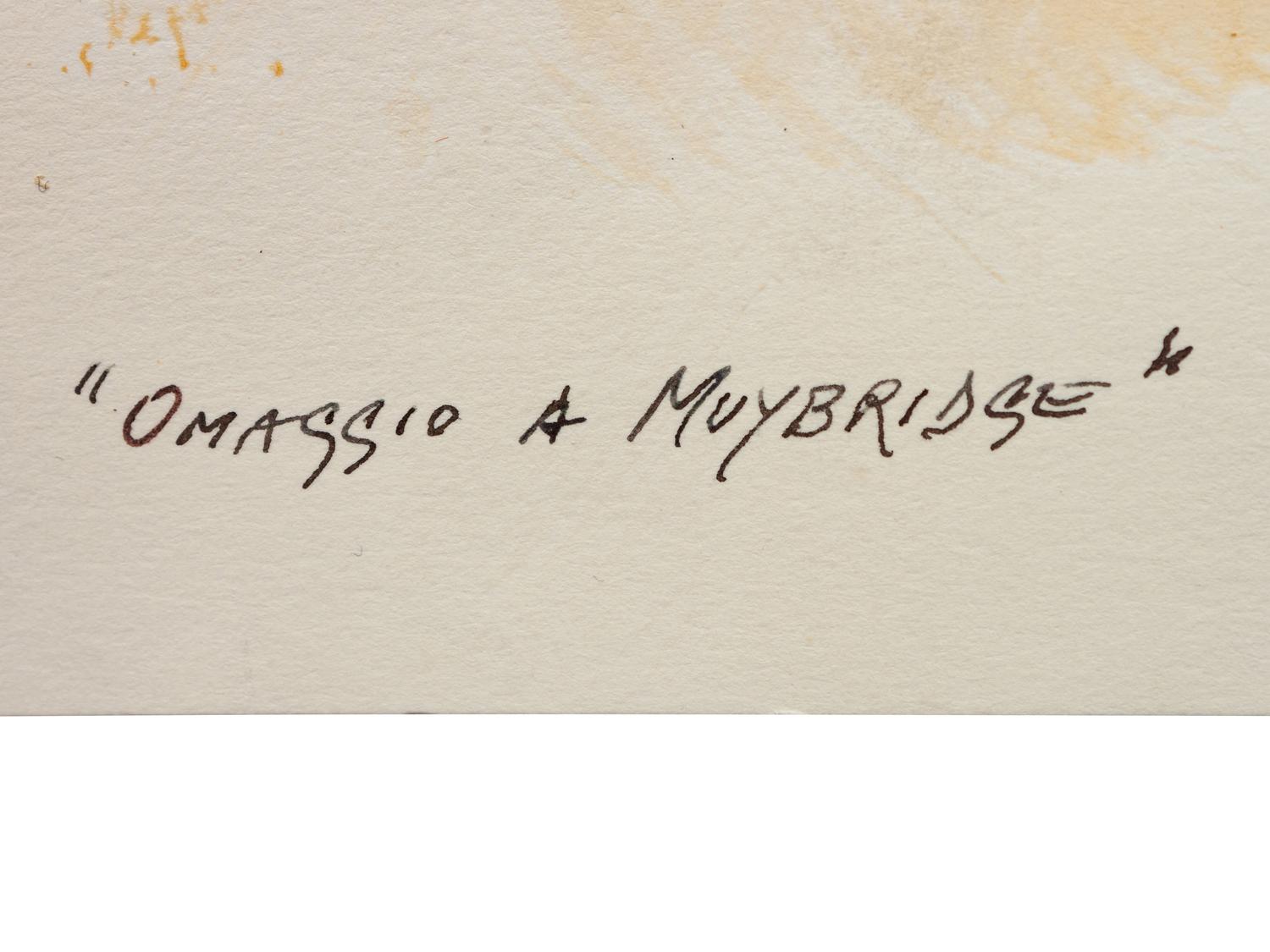 A group of three polaroids ( Untitled (Double Male Portrait) , 1985; Omaggio a Muybridge , 1985; L'uomo con il Petto di Donna , 1985)