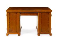 A Continental Pedestal Desk