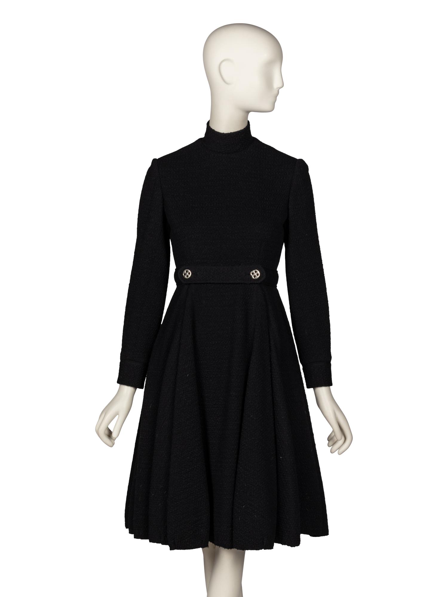 Galanos, Textured Knit Dress