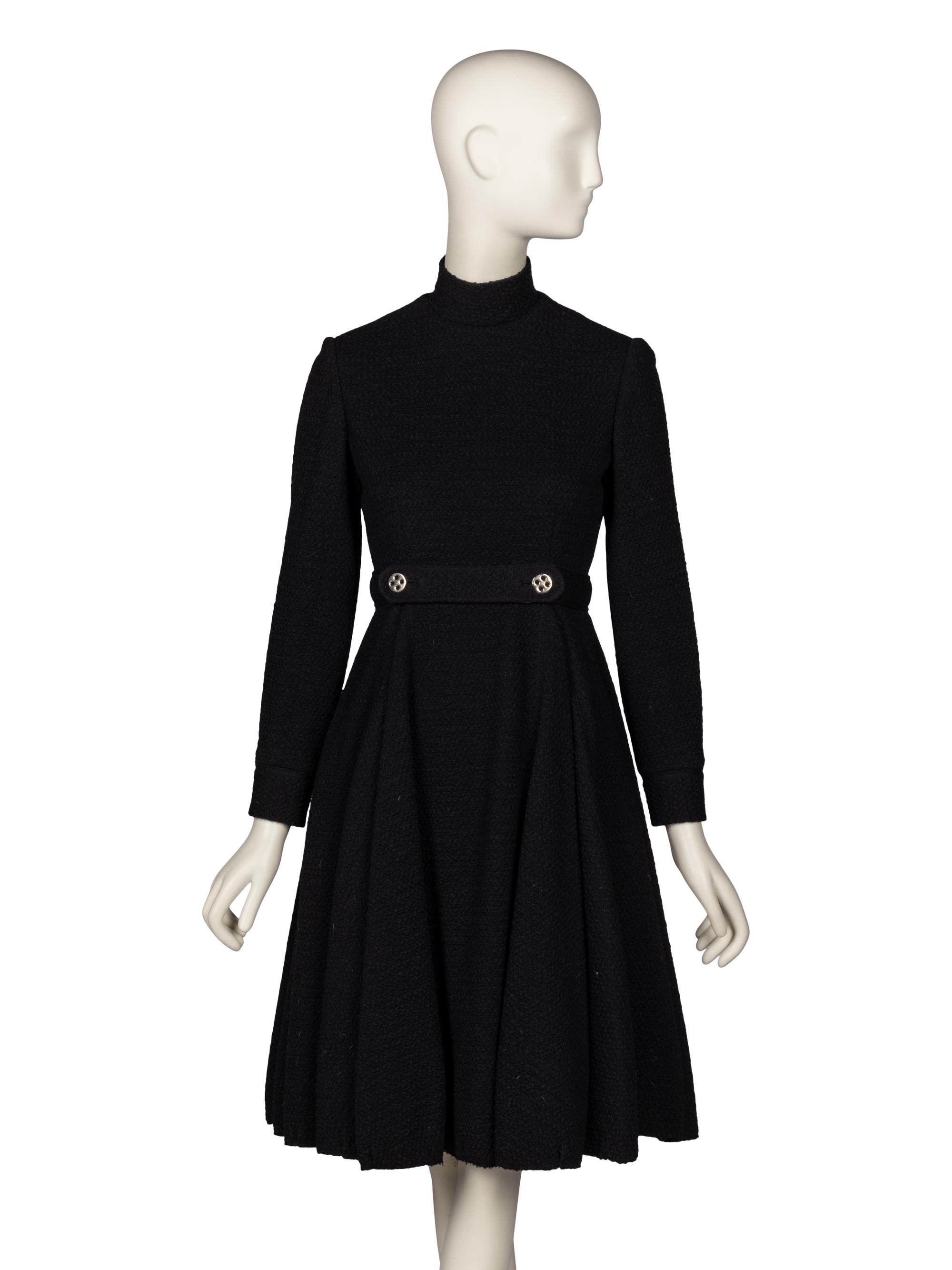 Galanos, Textured Knit Dress
