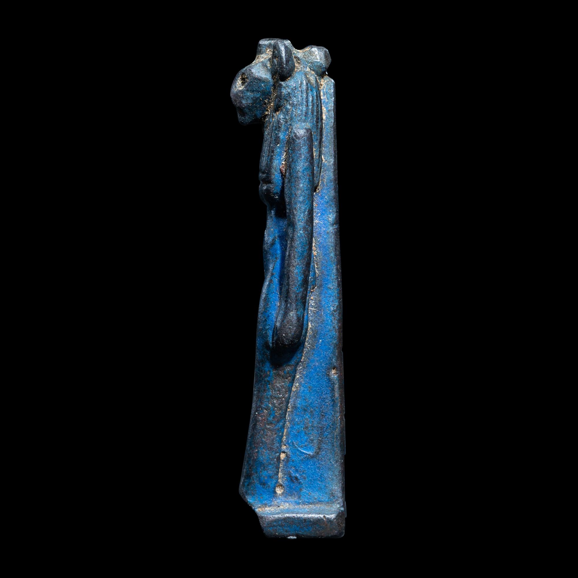 An Egyptian Lapis Lazuli Sekhmet