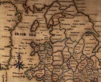An English Needlepoint Map