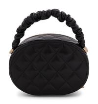 Black Chanel Oval Top Handle Bag