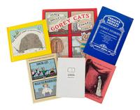 GOREY, Edward. A group of 6 works SIGNED BY GOREY, comprising: