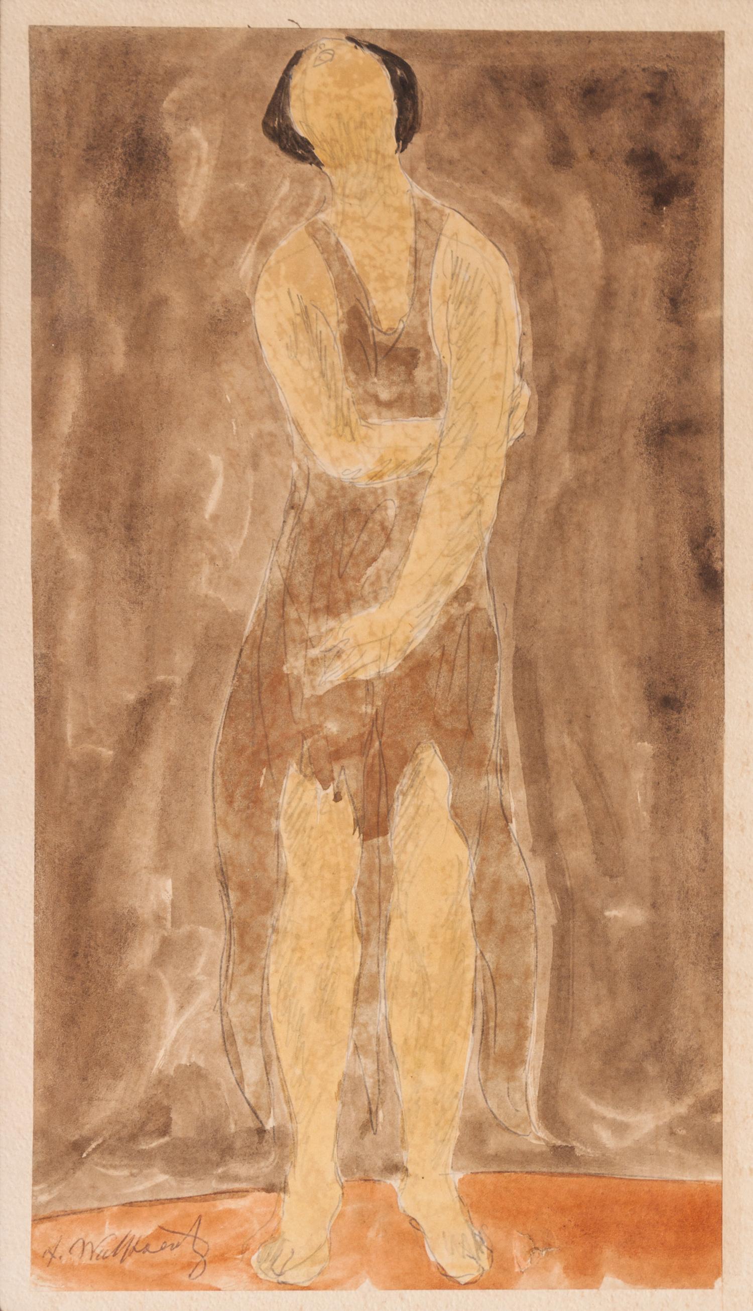 Abraham Walkowitz, (American, 1880-1965), Isadora Ouncan (two works); together with a signed photoprint of Best Day