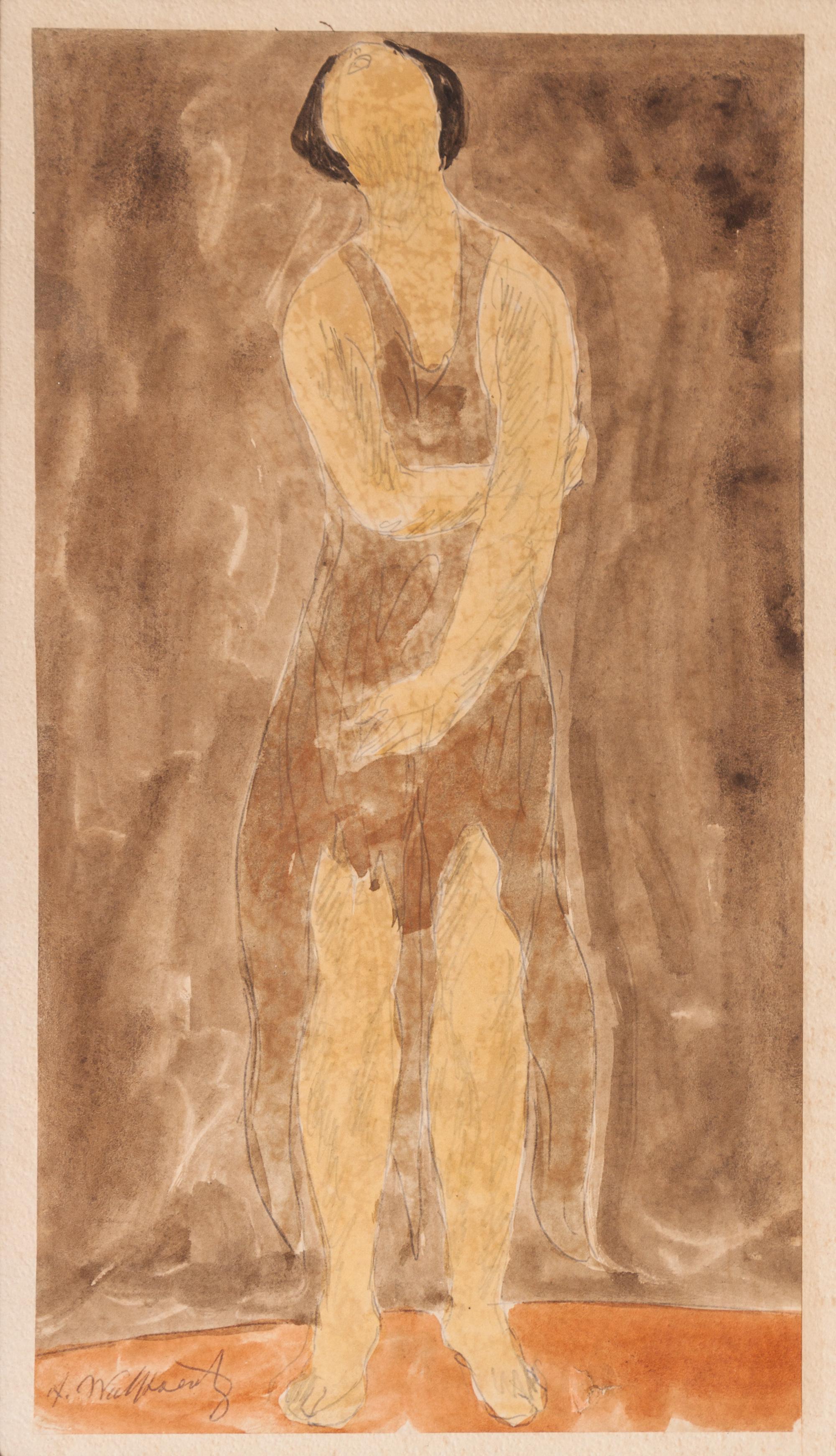Abraham Walkowitz, (American, 1880-1965), Isadora Ouncan (two works); together with a signed photoprint of Best Day