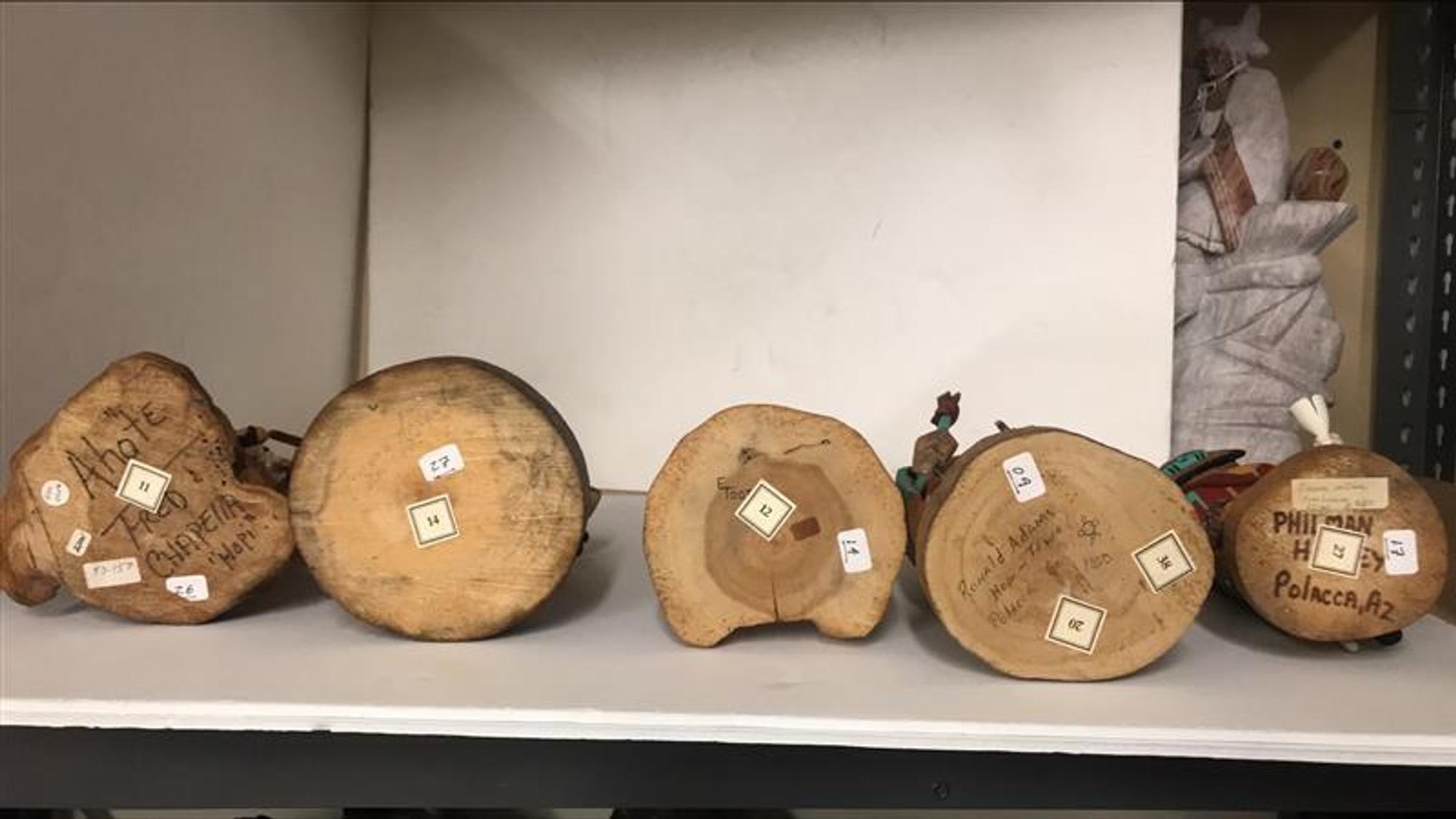 Collection of Hopi Katsinas