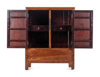A Chinese Nanmu Square-Corner Cabinet, Fangjiaogui