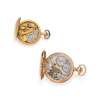 COLLECTION OF 14K YELLOW GOLD POCKET WATCHES
