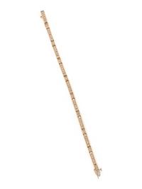 YELLOW GOLD AND DIAMOND BRACELET