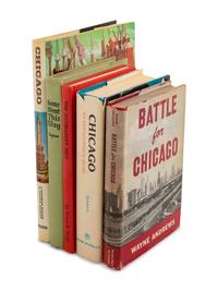 [CHICAGO HISTORY I]. A group of 26 works about the history of Chicago, including:
