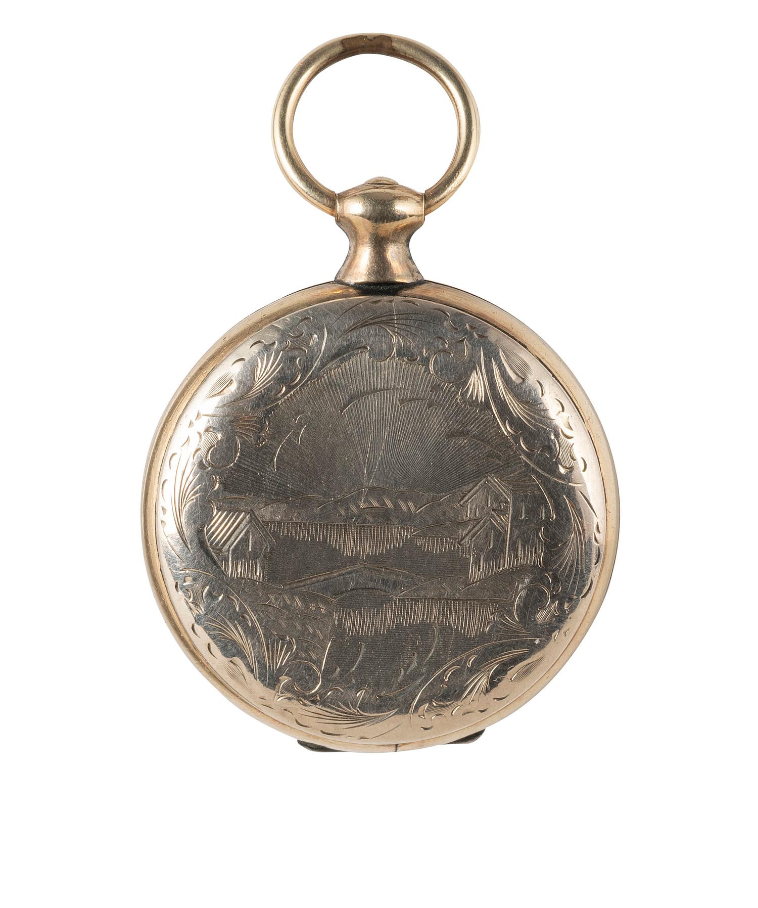 [EARLY PHOTOGRAPHY]. 11 lockets containing daguerreotypes and tintypes.