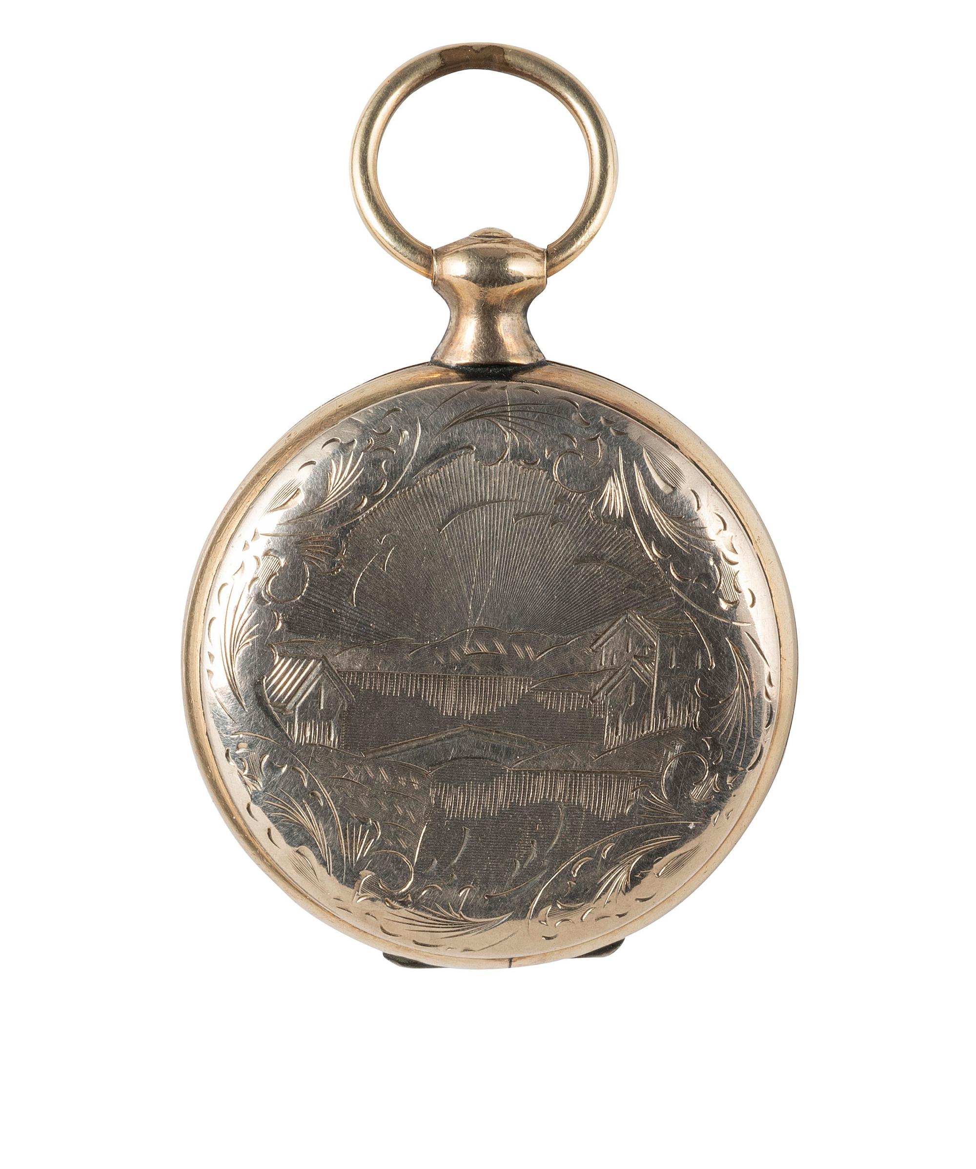 [EARLY PHOTOGRAPHY]. 11 lockets containing daguerreotypes and tintypes.