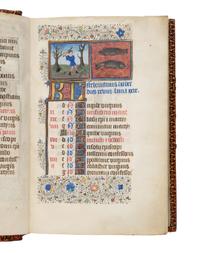 MASTER OF THE LEE HOURS (Ghent and Bruges, active c. 1450-1470) The “de Saulx” Hours, in Latin, illuminated manuscript on parchment [Southern Netherlands, Bruges, c. 1460]
