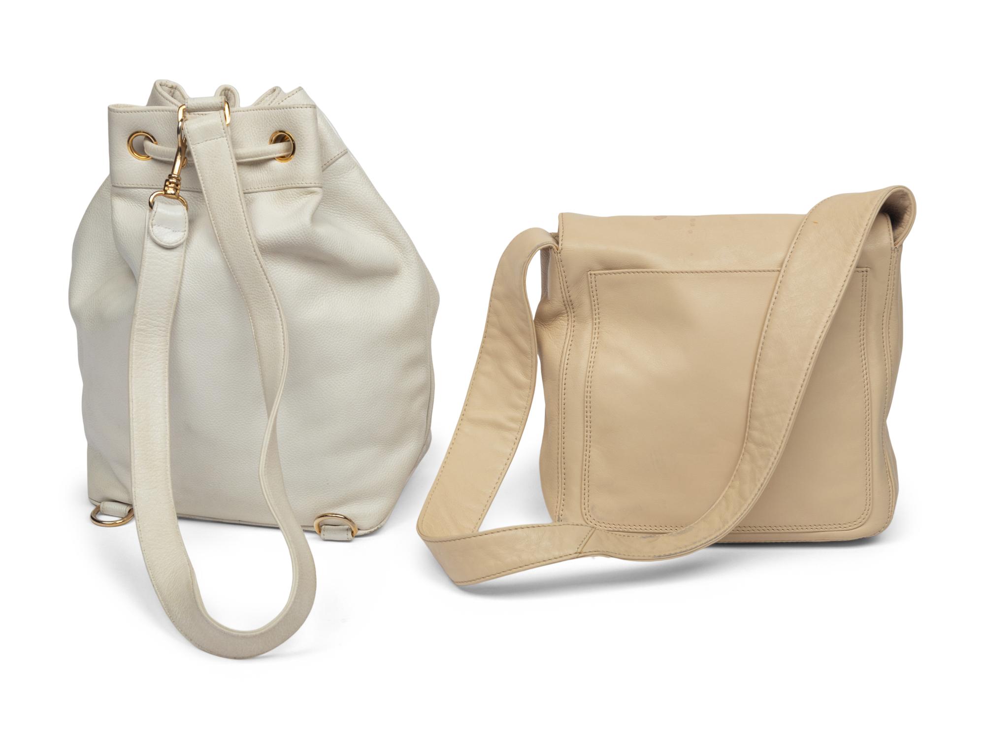 Two Chanel Leather Bags