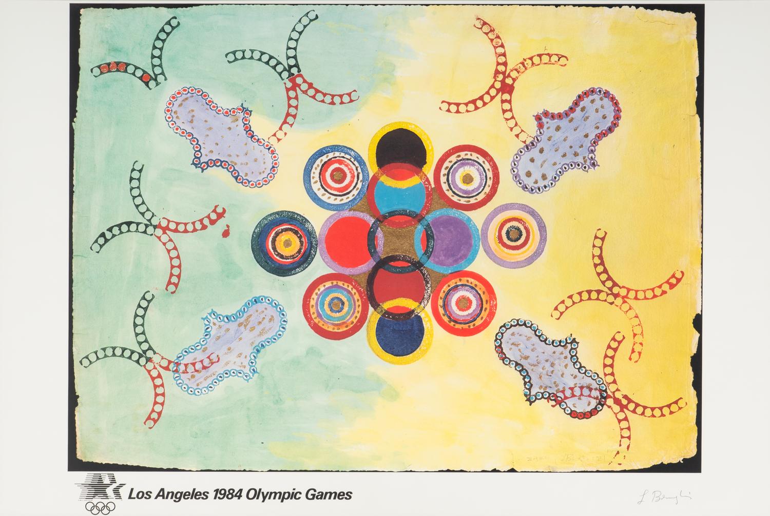 A group of 9 Los Angeles 1984 Olympics Posters