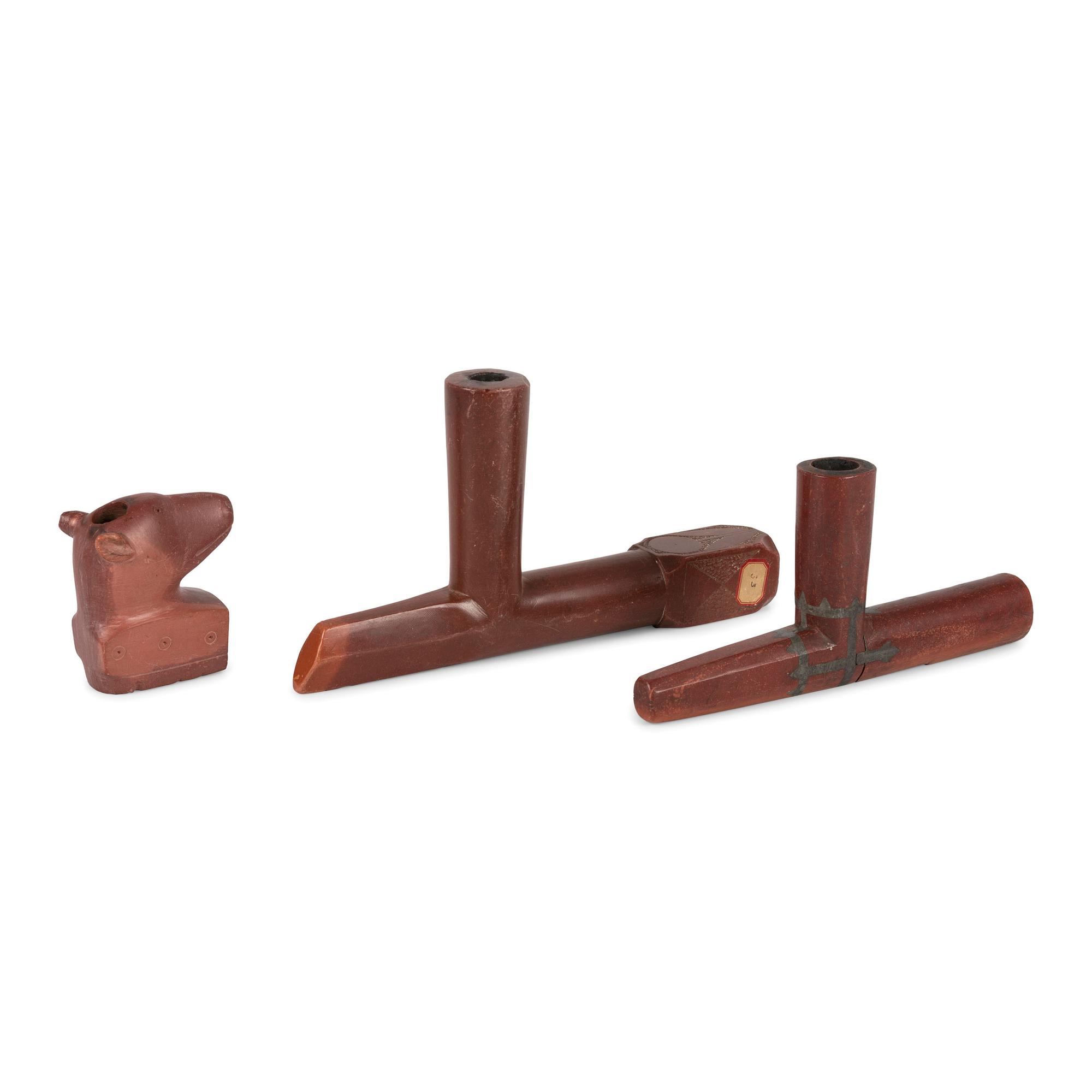 Northern Plains Catlinite Pipe Bowls