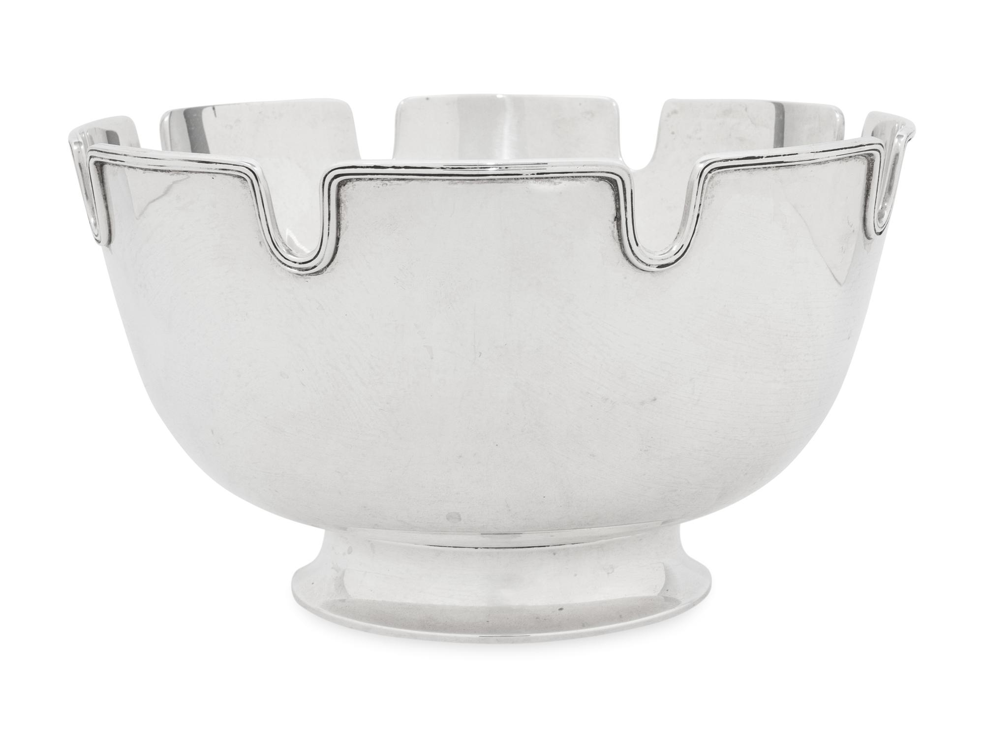 A Tiffany and Co. Silver Monteith Bowl
