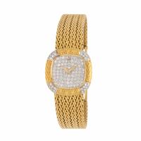 Corum, 18K Yellow Gold and Diamond Pavé Watch