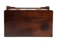 A Chippendale Carved and Figured Mahogany Chest of Drawers