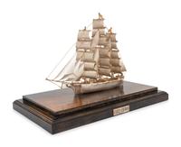 A Mexican Silver Model of the Cutty Sark