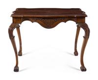 A Dutch Carved Walnut Table