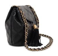 Chanel Quilted Leather Tassel Bag, 1989-91