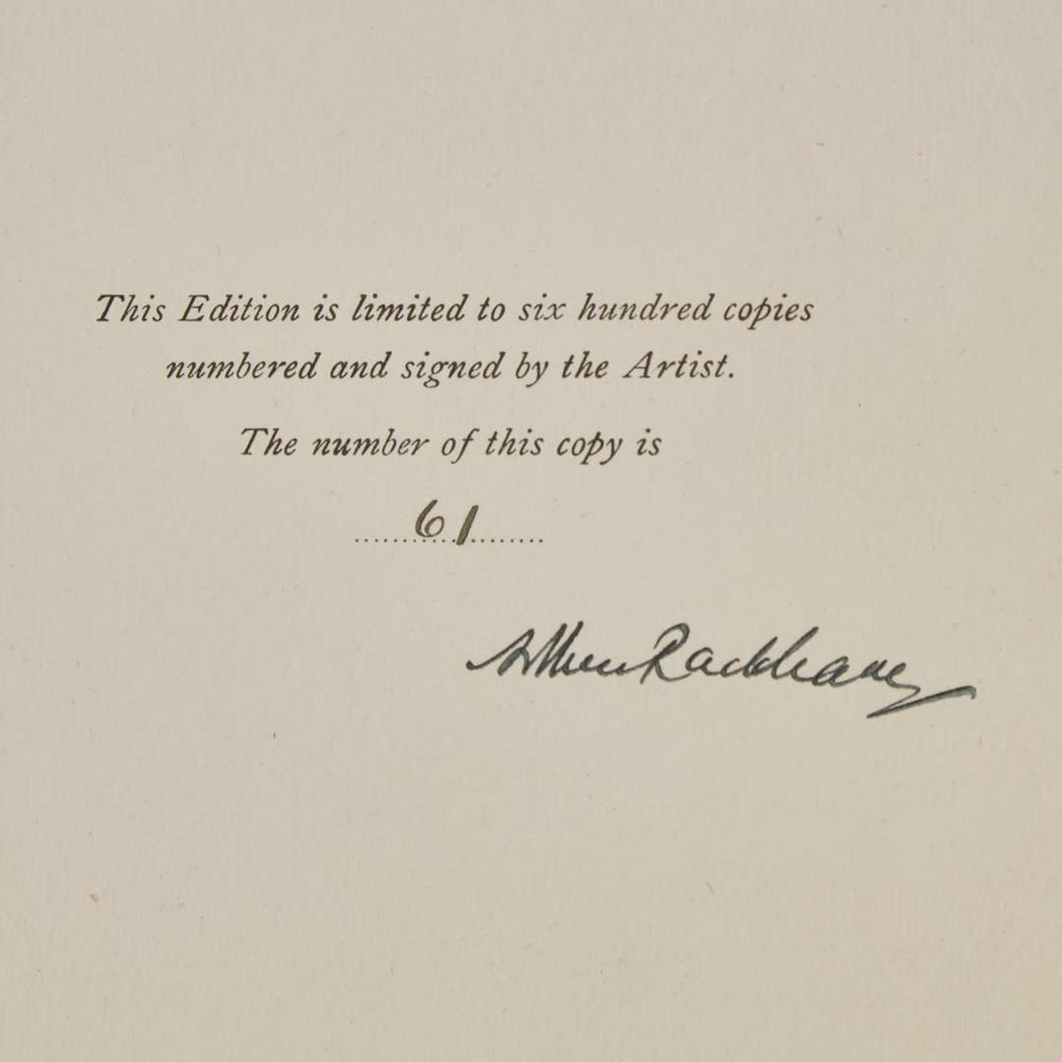 [Children's & Illustrated] [Rackham, Arthur] Hawthorne, Nathaniel A Wonder Book