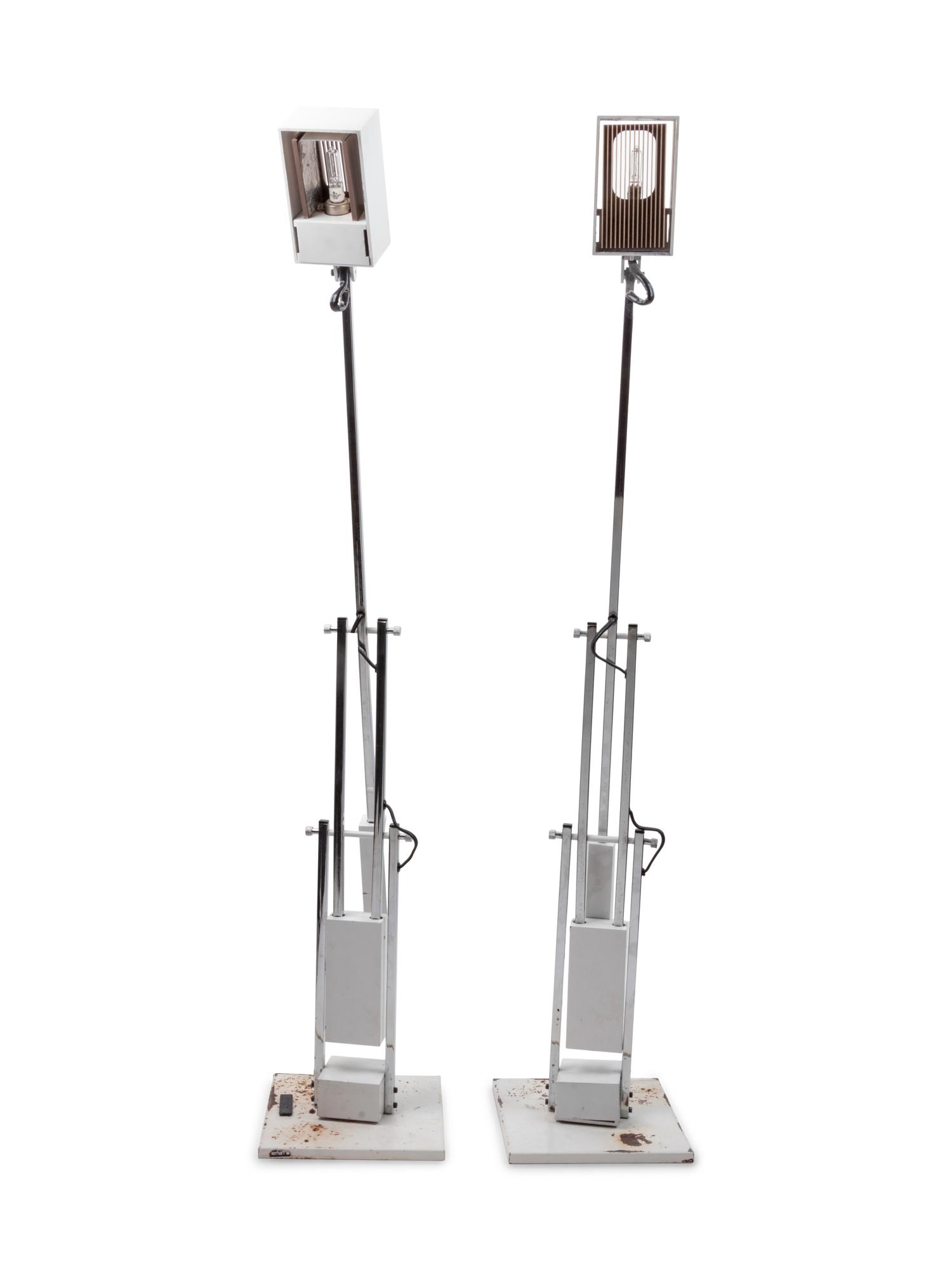 Pair of Counterbalance Table LampsSonneman Lighting, USA