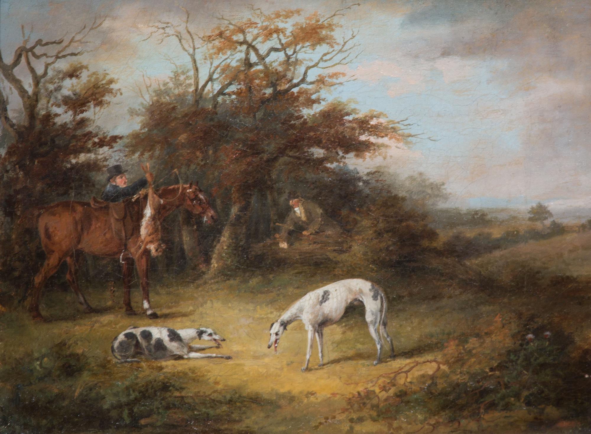 Dean Wolstenholme Jr., (British, 1798-1883), Harriers on the Scent and The Kill
