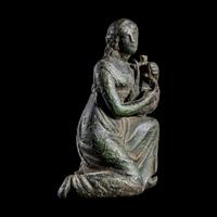 A Roman Bronze Muse